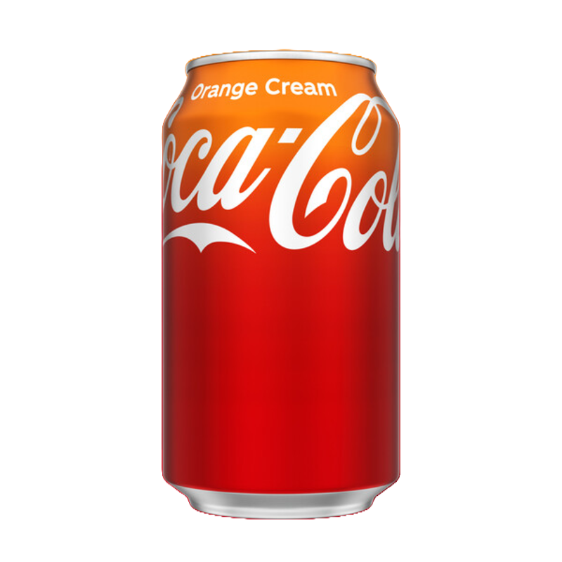 🍶 Coca-Cola Orange Cream 355ml 🍊