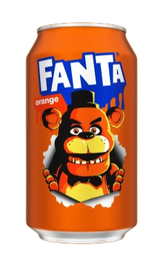 Fanta Orange x Freddy Fazbear – 0,355 L