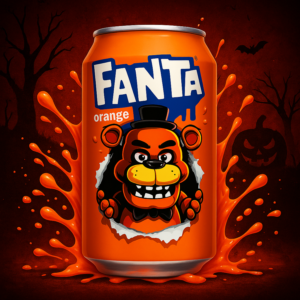 Fanta Orange x Freddy Fazbear – 0,355 L