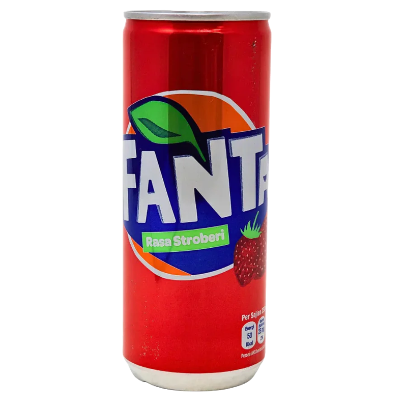 🍓 Fanta Strawberry – Indonesia (250ml)