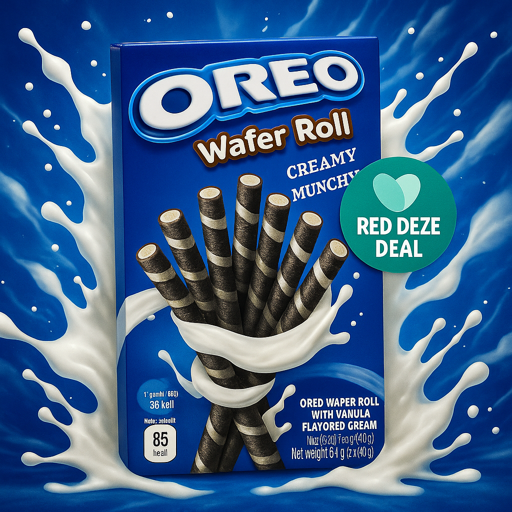 Oreo Wafer Roll Vanilla 54g 08/07/25