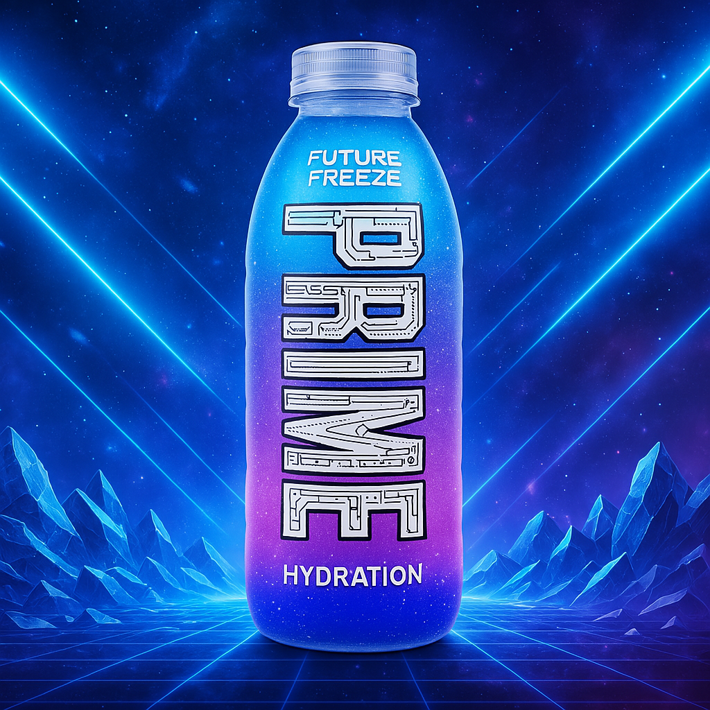 ❄️ Prime Hydration – Future Freeze – UK Bottle – Tray 12 x 500 ml