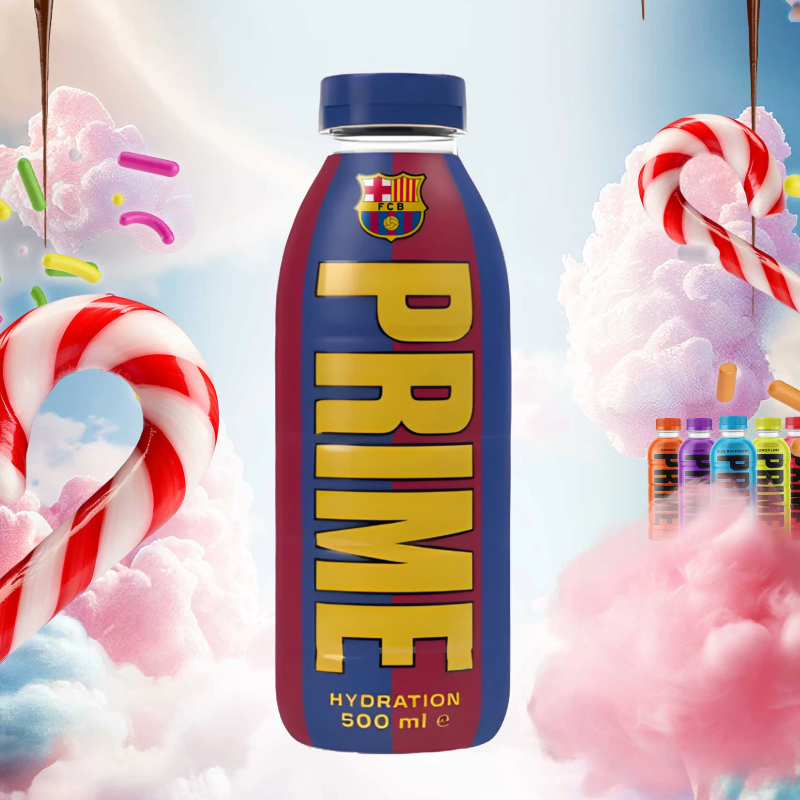 🔵🔴 Prime Hydration – FC Barcelona Edition (Mixed Berry) – UK Bottle – Tray 12 x 500 ml