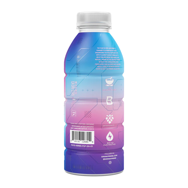 ❄️ Prime Hydration – Future Freeze – UK Bottle – Tray 12 x 500 ml