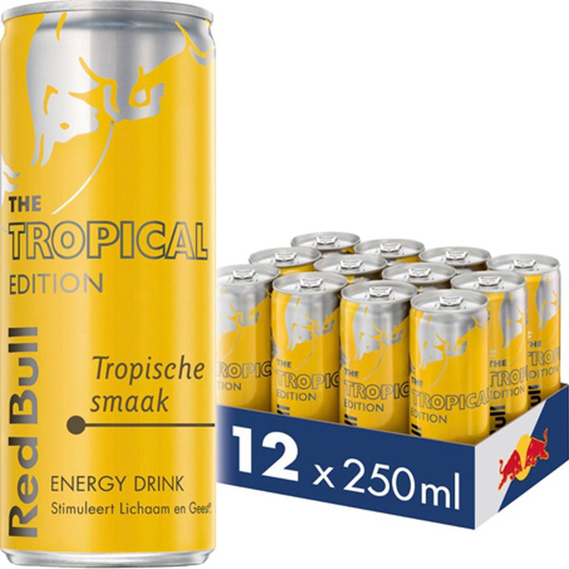 Red Bull The Tropical Edition – Tropical Fruits 12 x 250ml