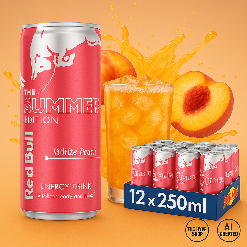 Red Bull Summer Edition – White Peach 12 x 250ml