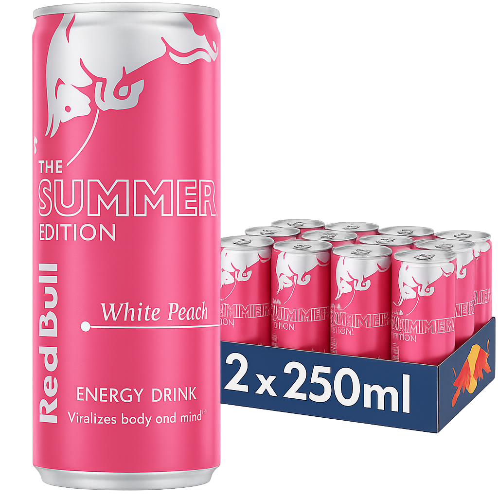 Red Bull Summer Edition – White Peach 12 x 250ml