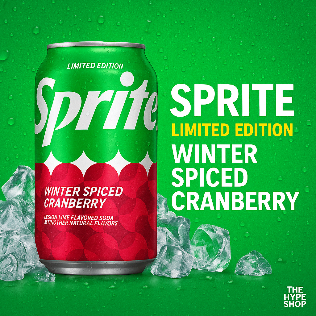 Sprite Winter Spiced Cranberry - 355ml