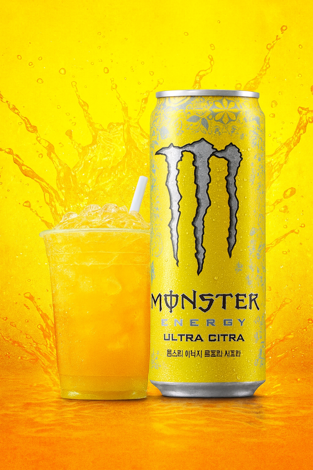 Monster Energy – Ultra Citra (355 ml) Zuid-Korea 3+1 GRATIS