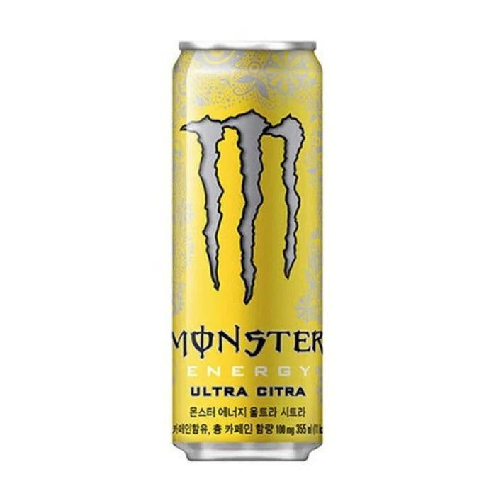 Monster Energy – Ultra Citra (355 ml) Zuid-Korea 3+1 GRATIS