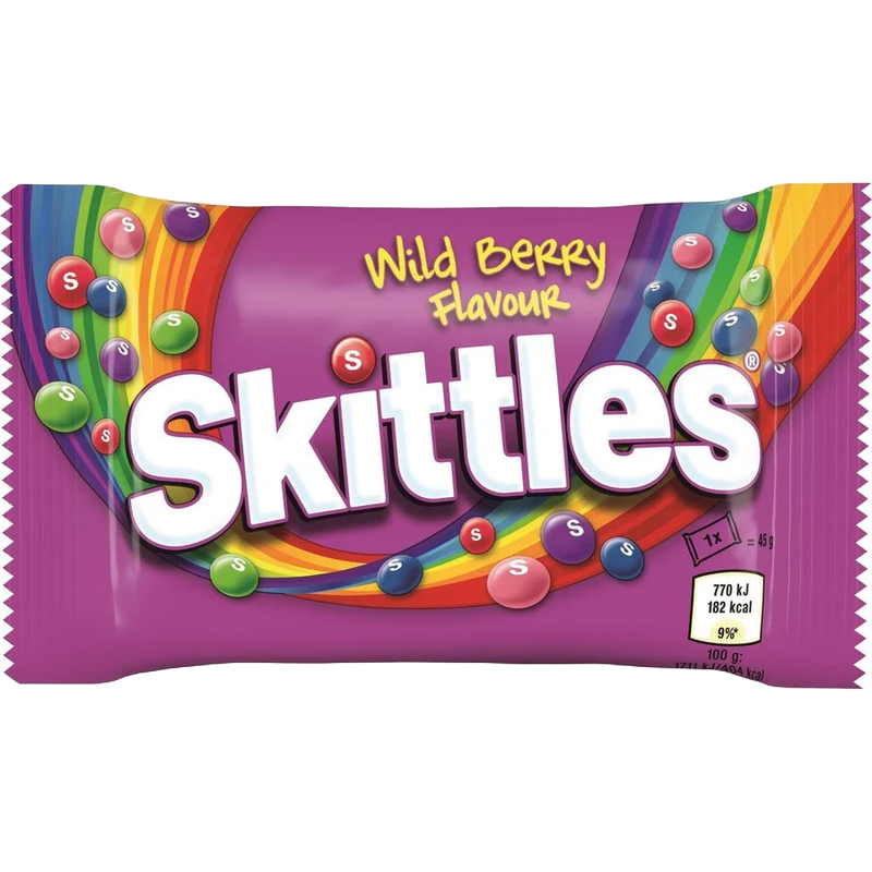🟣 Skittles – Wild Berry (45g)