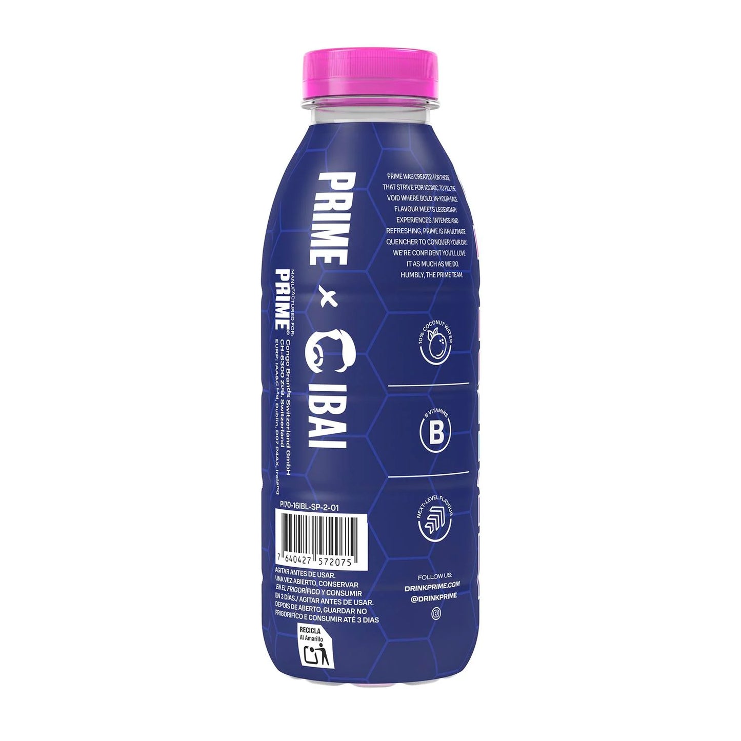 Prime Hydration Ibai Llanos 500ml LIMITED EDITION