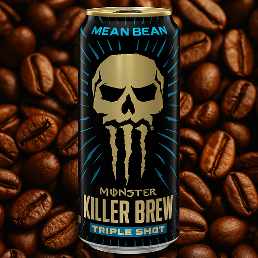 Monster Energy – Killer Brew Mean Bean USA 443 ml BESCHADIGD BLIK