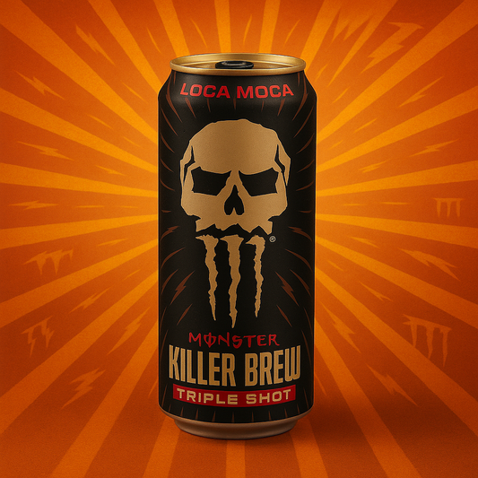 Monster Energy – Killer Brew Loca Moca  USA 443 ml BESCHADIGD BLIK