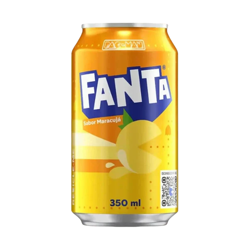 Fanta Maracuja Pacman 350ml BRAZIL