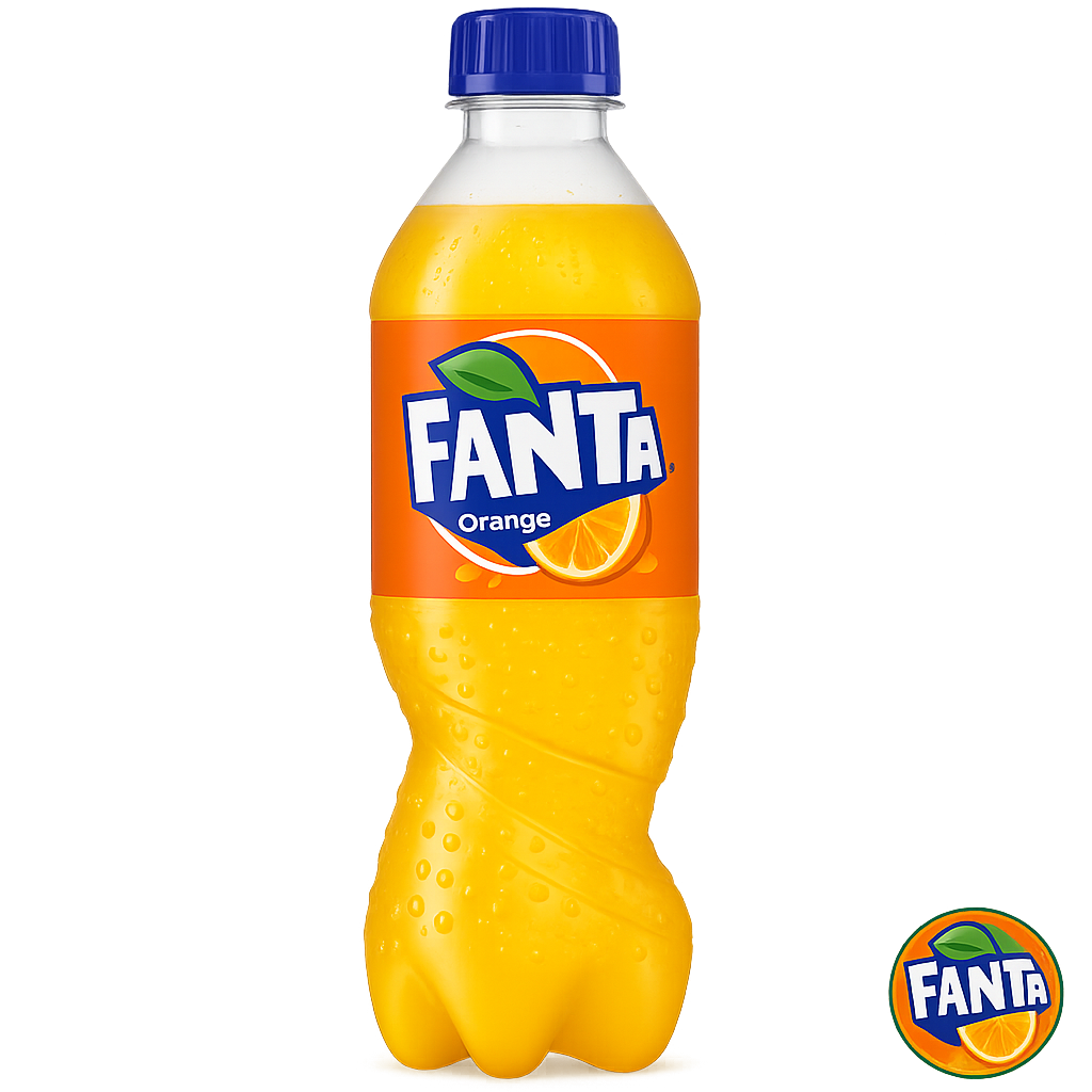 🧡 Fanta Orange – Latvia (500 ml)