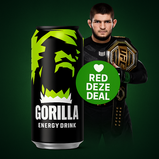 Gorilla Energy Original 500ML par Khabib "L'Aigle" Nurmagomedov
