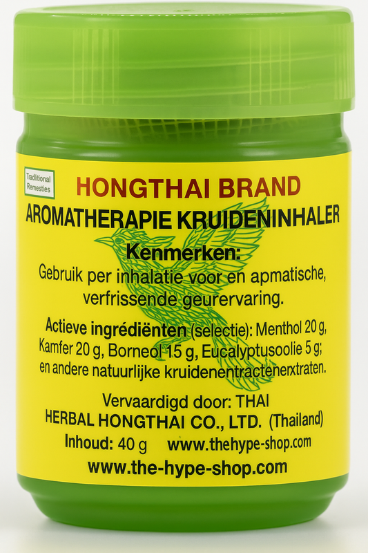 Hong Thai Aromatherapie Inhaler - 40g(🚚 Uitlevering vanaf: 29/08/2025 Pre-order)