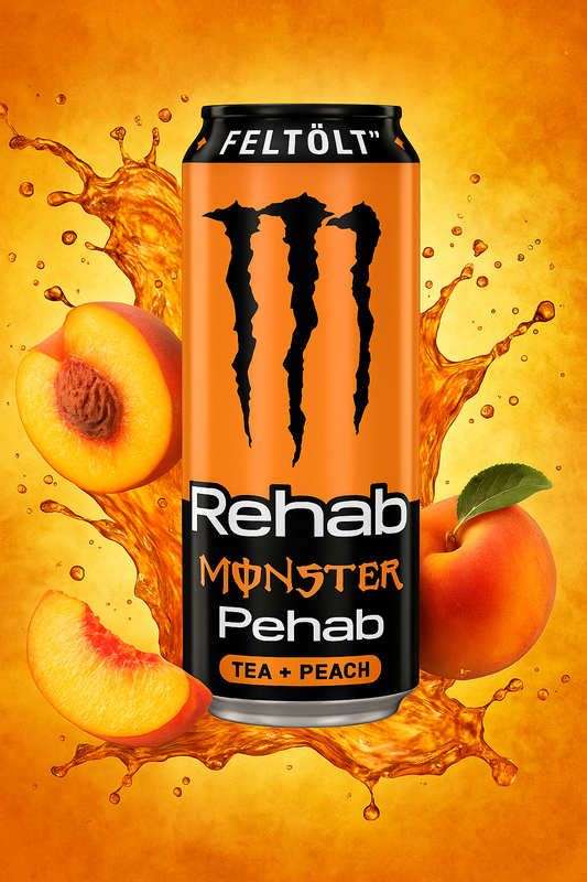 Monster Energy Rehab Peach Tea (12 x 500 ml)