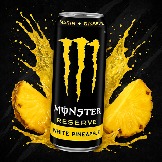 Monster Energy Reserve White Pineapple (12 x 500 ml, UK) to good to go THT
