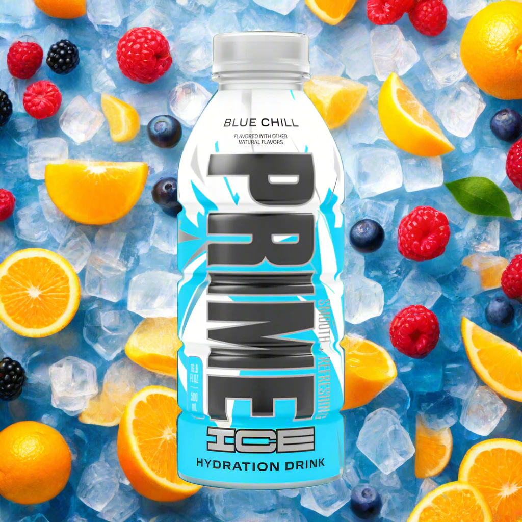 Prime Hydration Ice Blue Chill 500ml UK Bottle