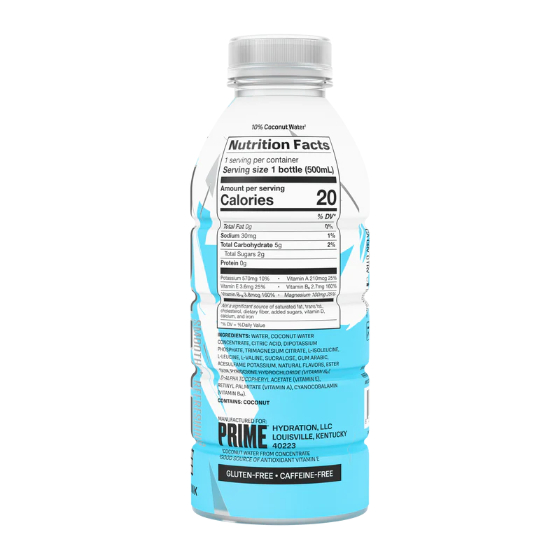 Prime Hydration Ice Blue Chill 500ml UK Bottle