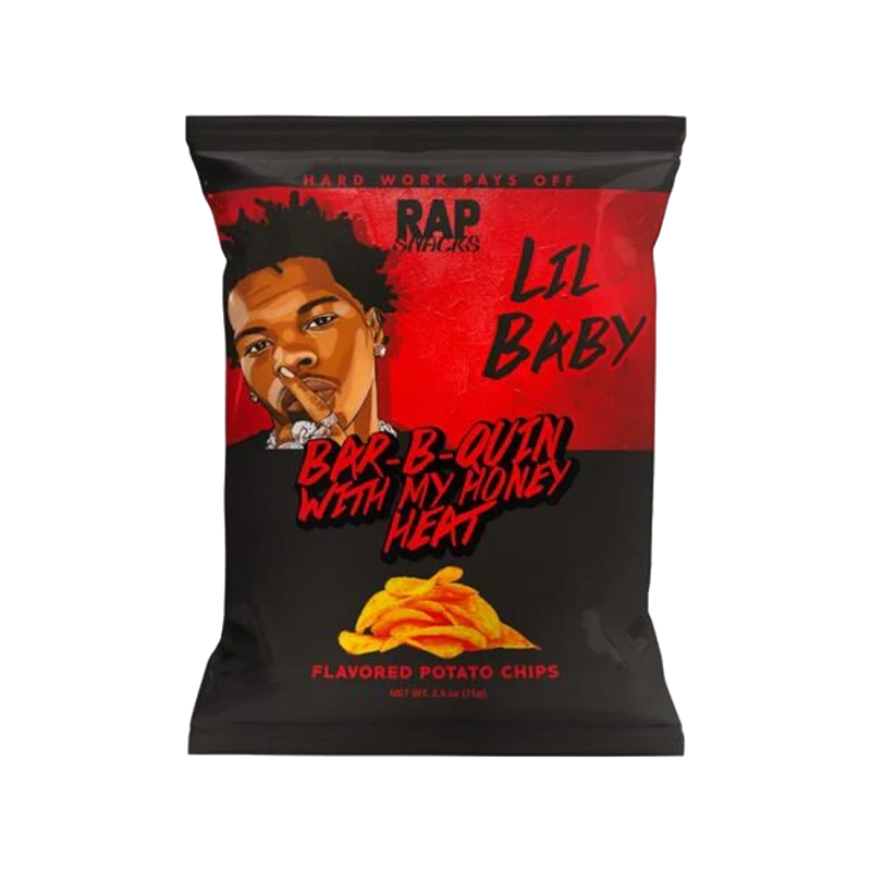 Rap Snacks Chips Lil Baby BBQ & Honey 71g