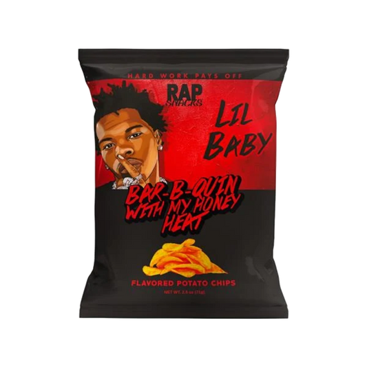 Chips Rap Snacks Lil Baby BBQ &amp; Miel 71g