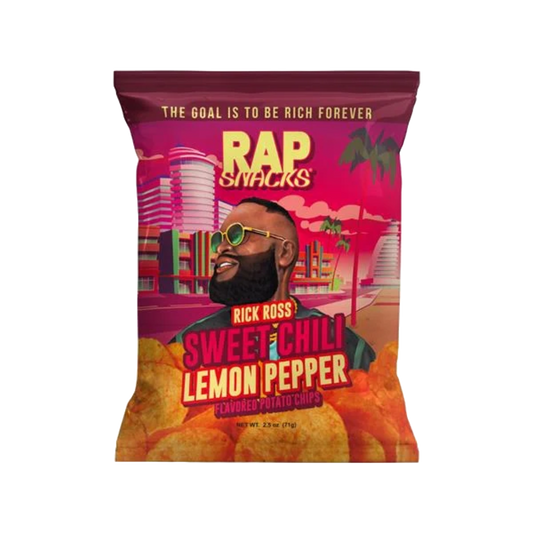 Rap Snacks Chips Rick Ross Sweet Chili & Lemon Pepper 71g