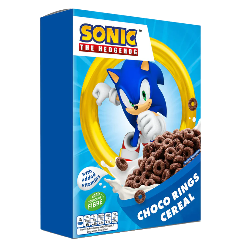 Céréales Sonic Choco Rings 350g