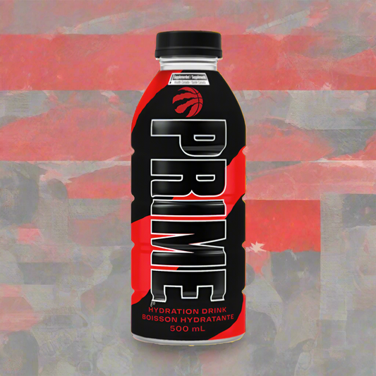 Prime Hydration Toronto Raptors Red Black 500ml