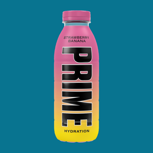 PRIME HYDRATION STRAWBERRY BANANA UK 500ml