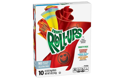 Betty Crocker Fruit RollUps 10-Pack 141 gr