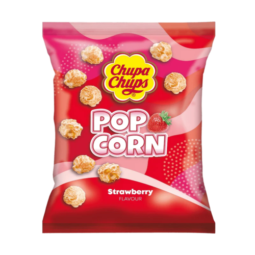 Chupa Chups Popcorn Strawberry  135g