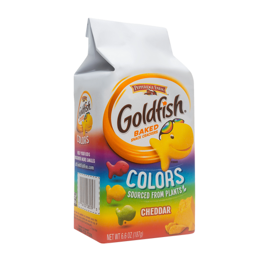 Crackers Goldfish Cheddar Colors 180 g