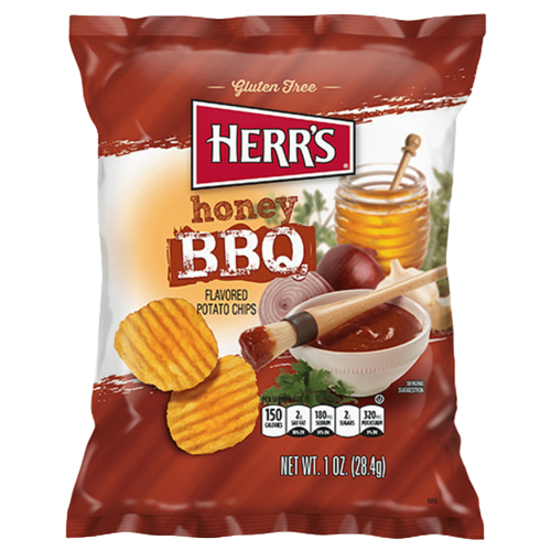 Herrs Honey BBQ 28g Klein