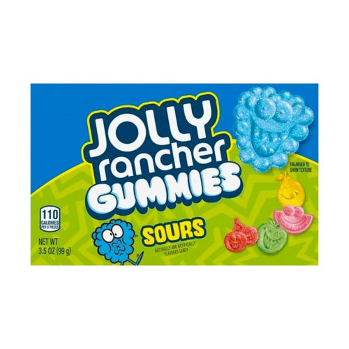 Gummies acidulées Jolly Rancher Boîte de théâtre 99 gr