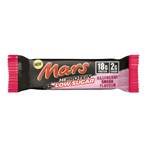 Mars Low Sugar High Protein BarRaspberry Smash 55gr / stuk