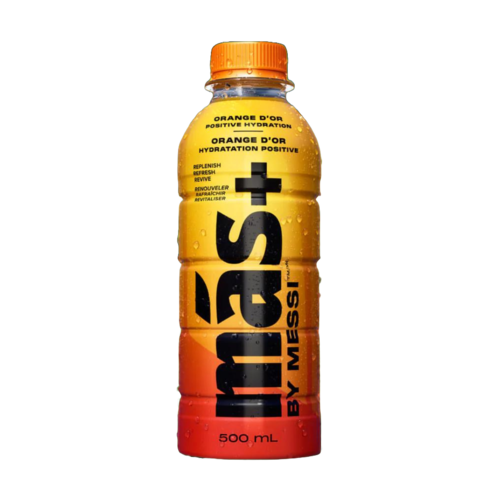 Más+ Boisson hydratante Orange D'Or 500 ml de Lionel Messi