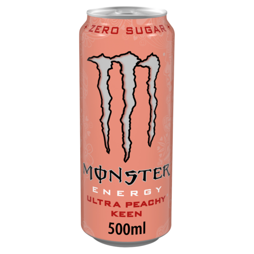 Monster Energy Ultra Pêche Keen 500 ml