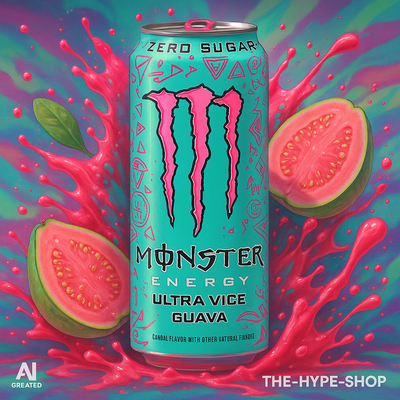 Monster Ultra Vice Guava 473ml- ☀️ – 473 ml (USA editie) 3+1 GRATIS PRE ORDER - EIND DEZE WEEK