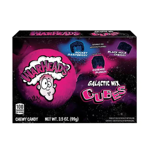 Cubes Warheads Galactic Mix - Coffret Théâtre - 99g