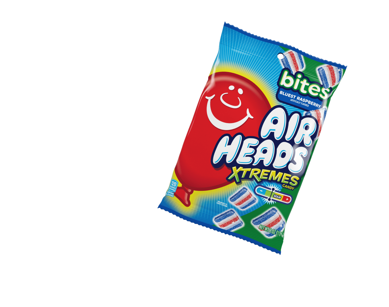 Airheads Xtremes Bites Blue Raspberry 170gr